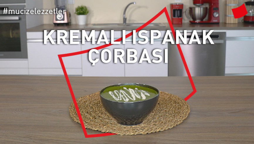 Kremalı Ispanak Çorbası | Mucize Lezzetler