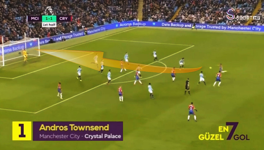 Townsend’den Adaya damga vuran gol Townsend’den Adaya damga vuran gol