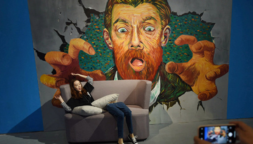 Van Gogha bir de böyle bakın