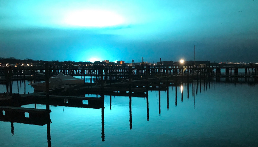 New Yorkta mavi ışık paniği