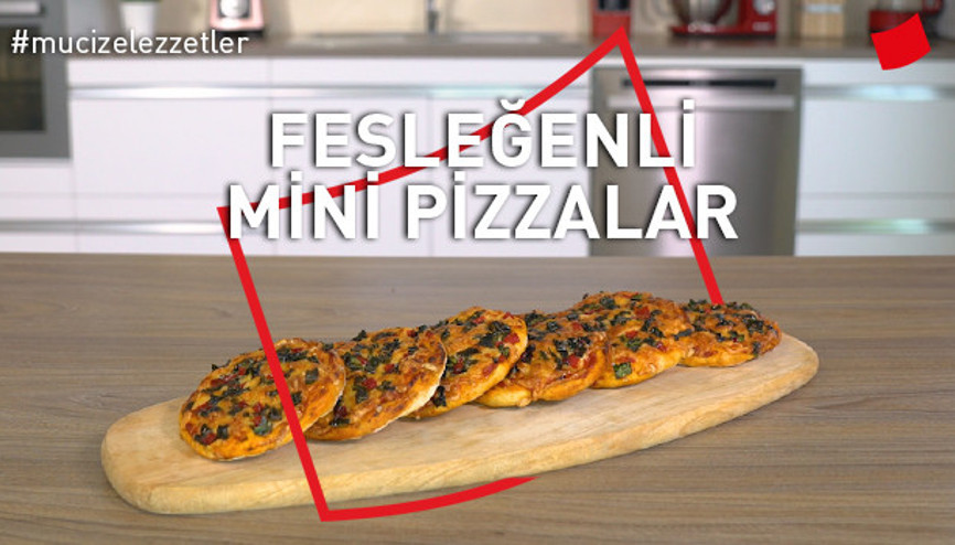 Fesleğenli Mini Pizzalar | Mucize Lezzetler
