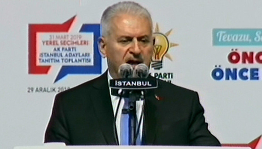 AK Partinin İstanbul adayı Binali Yıldırımdan ilk açıklama