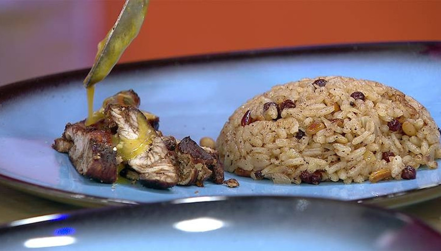 Hindi nasıl pişirilir Mandalina soslu hindi ve iç pilav tarifi