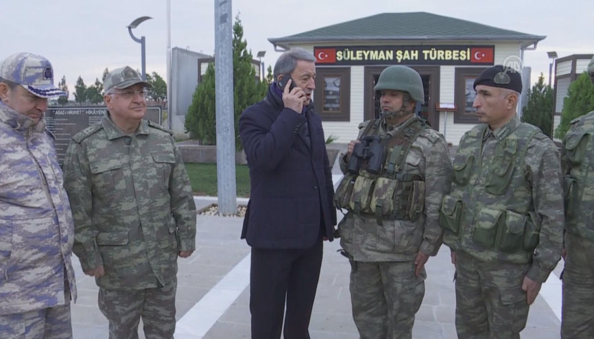 Bakan Akar açıkladı: DEAŞ mücadelesinde TSK görev aldı, önümüzdeki günlerde yerine getireceğiz