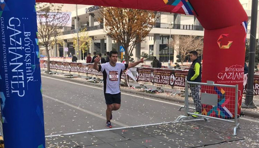 Gaziantep Üniversitesi’nin maraton gururu