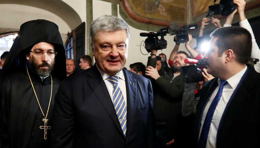 Ukrayna Devlet Başkanı Poroşenkoda