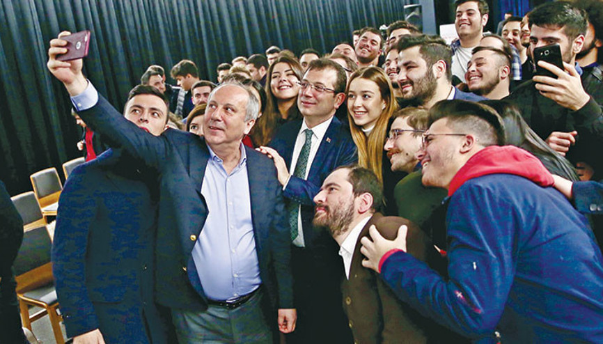 İnce’den İmamoğlu’na  destek ziyareti
