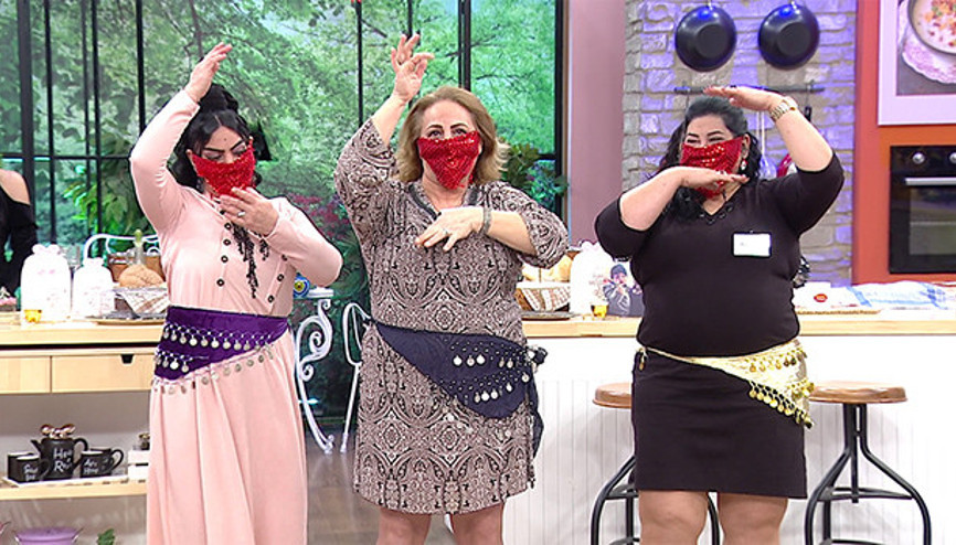 Kayınvalidelerden oryantal show…