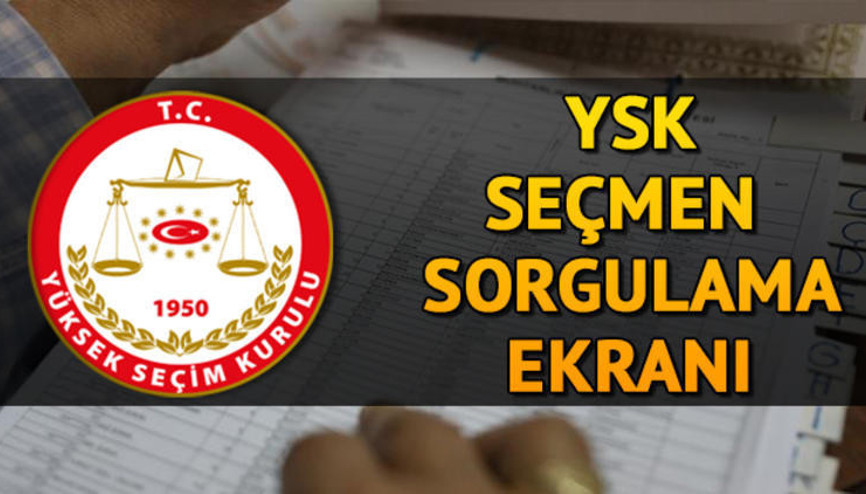 YSK seçmen sorgulama için gerekli bilgiler hangileri YSKdan seçmenlere son gün uyarısı