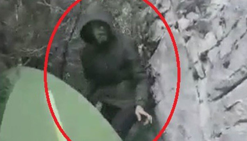 Kanyonda 4 gün önce kaybolan üniversiteli gencin son görüntüsü