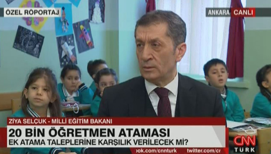 Milli Eğitim Bakanı Ziya Selçuktan önemli açıklamalar Milli Eğitim Bakanı Ziya Selçuktan önemli açıklamalar