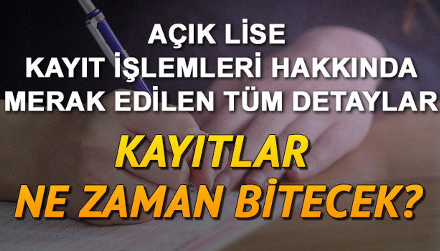 AÖL 2. dönem kayıtları ne zaman sona erecek Kayıt yenileme ücreti ne kadar