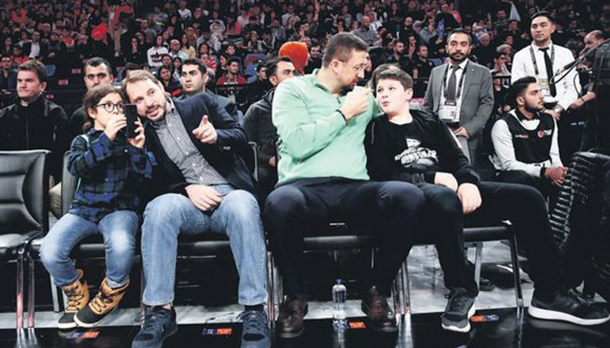 Bakan Albayrak da All Star’ı kaçırmadı