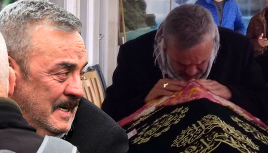 Ünlü oyuncunun gözyaşları... Anneye veda