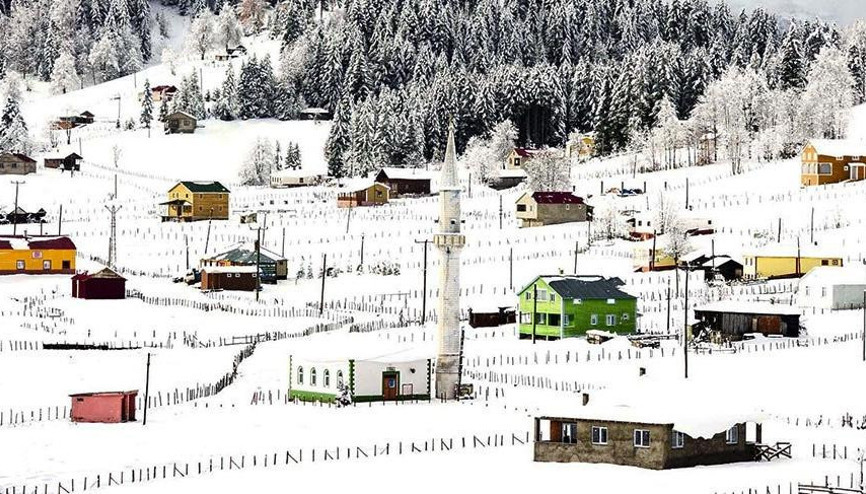 Karadeniz´de kış bir başka güzel