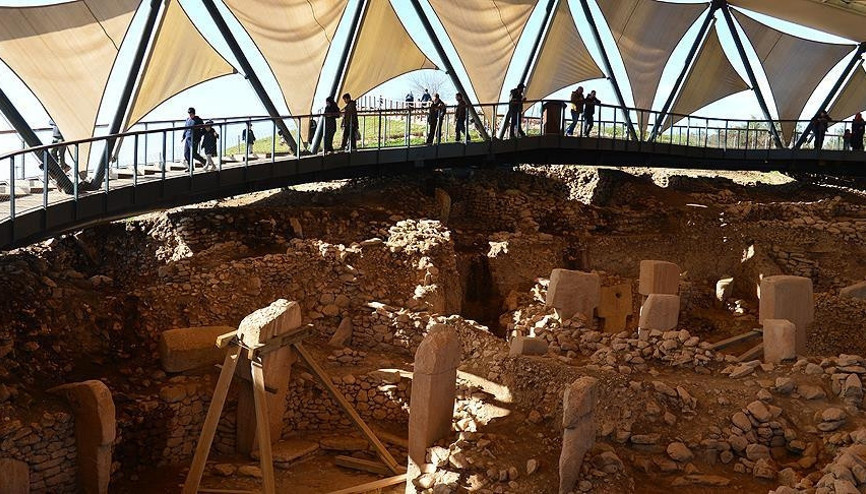 Göbeklitepeye ziyaretçi akını