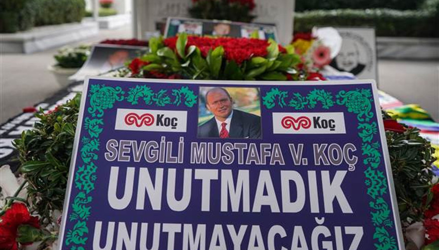 Mustafa Koç ölümünün 3’üncü yılında mezarı başında anıldı