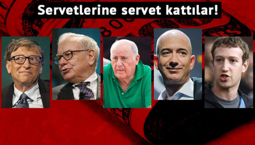 Tartışma yaratan rapor... En zengin 26 kişinin serveti dünya nüfusunun yarısının gelirine eşit