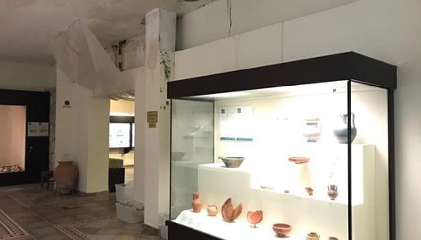 Gordion Müzesi’ne yakışmayan görüntü