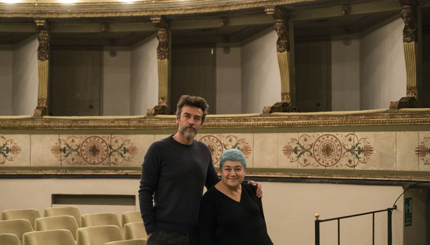 Serra Yılmaz yeni oyunu ile İtalyada tiyatro sahnesinde