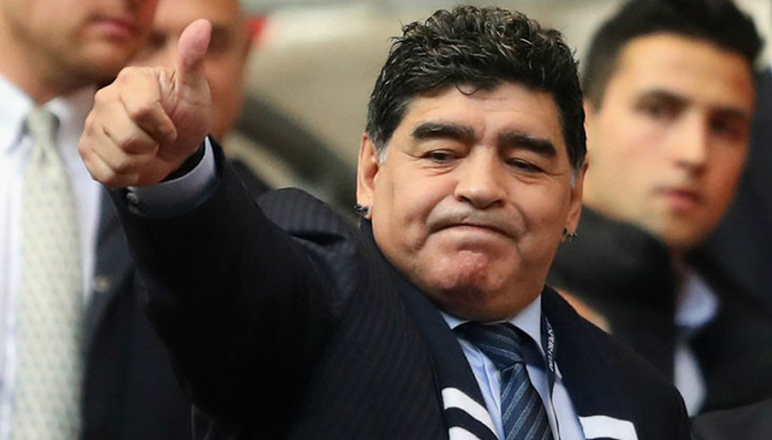 Maradonadan Nicolas Maduroya destek