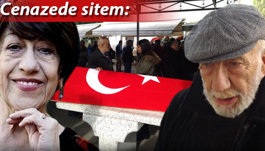 Onlar adına utanıyorum Ayşen Grudanın cenazesinde Yılmaz Grudadan sitem