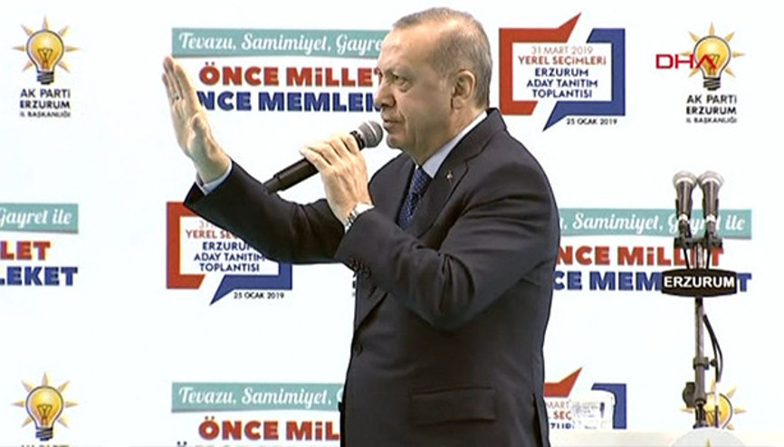 Cumhurbaşkanı Erdoğan’dan Erzurumda önemli açıklamalar