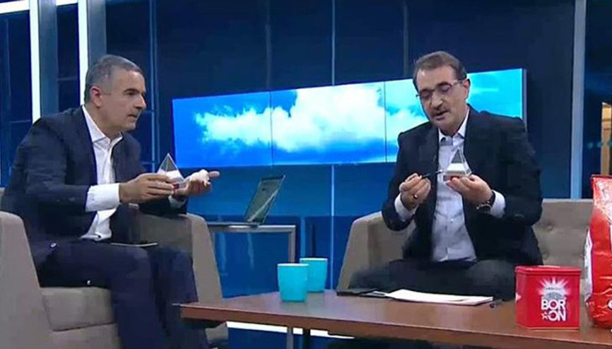 Enerji Bakanı canlı yayında anlattı: Tonu 1 milyon doları geçiyor Enerji Bakanı canlı yayında anlattı: Tonu 1 milyon doları geçiyor