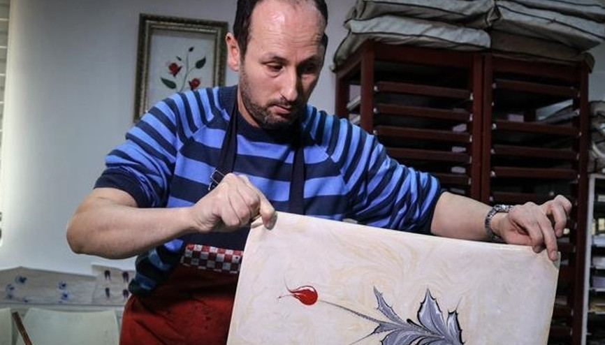 Hafızasını kaybetti yaşama sanatla sarıldı