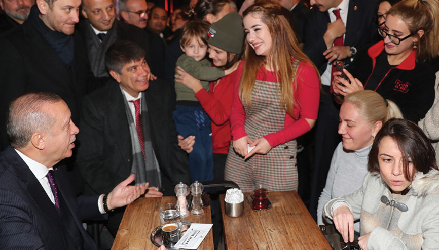 Cumhurbaşkanı Erdoğandan sürpriz ziyaret