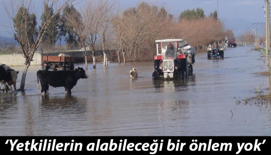 Büyük Menderes taştı İlk kez böylesi oluyor... Büyük Menderes taştı İlk kez böylesi oluyor...
