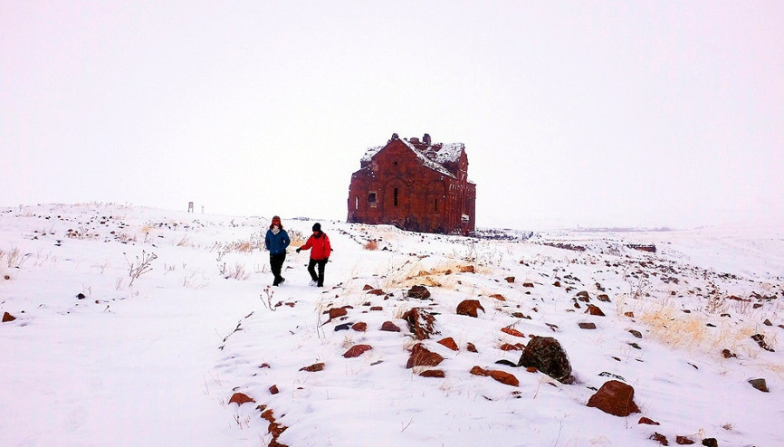 Karlar altındaki masal şehir: Kars