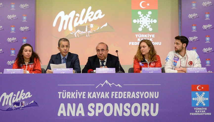 Milka’dan Türk kayağına destek
