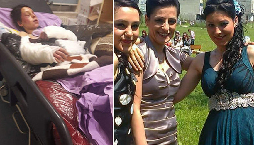 5 aylık hamile eşini öldüresiye dövdü