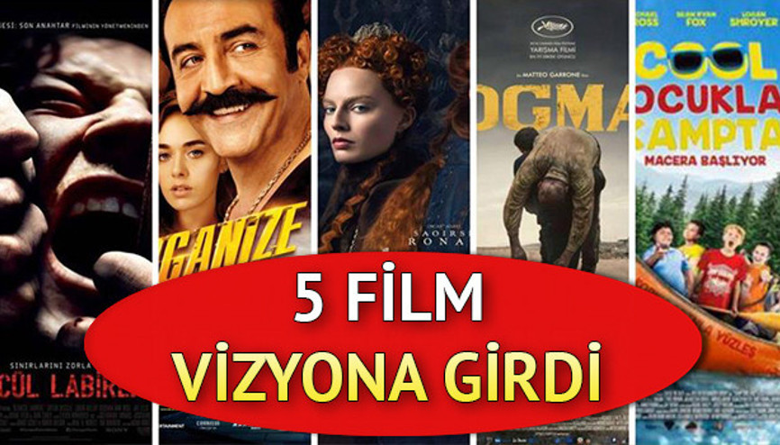 Sinemada bu hafta hangi filmler var Bu hafta 5 film vizyona girdi