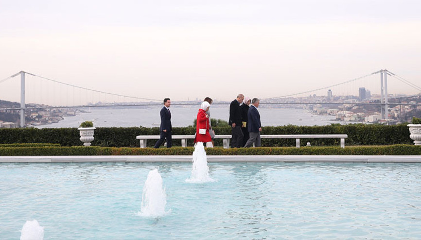 Cumhurbaşkanı Erdoğan, Ürdün Kralı ile bir araya geldi