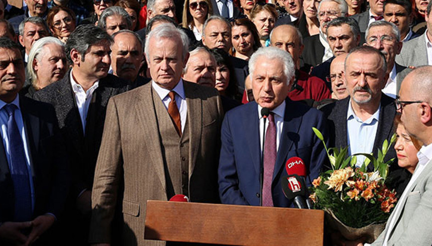Şişli Belediye Başkanı Hayri İnönüden Muammer Keskin’e destek