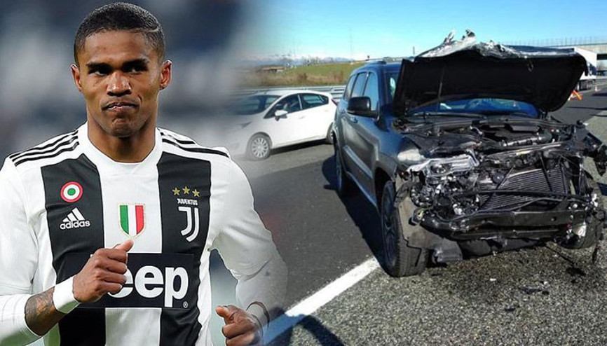 Brezilyalı yıldız Douglas Costa kaza geçirdi