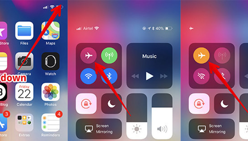 Telefonların müthiş özelliği Uçak moduna geçtiğiniz anda...