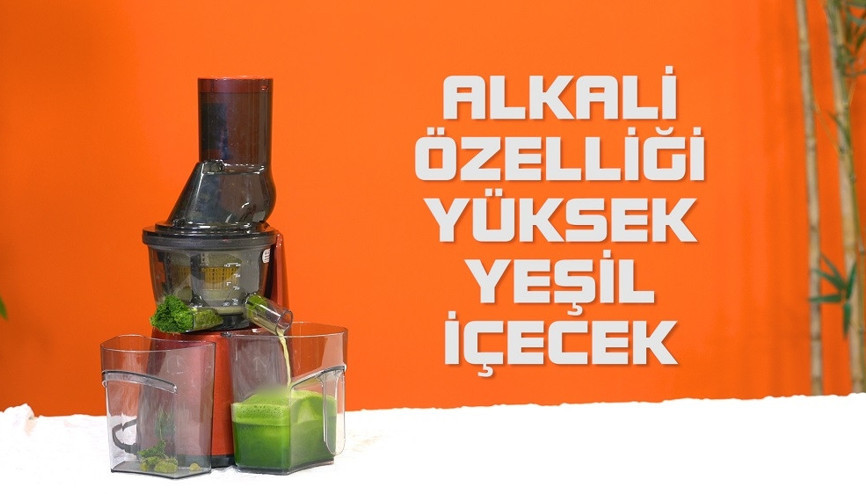 Alkali Özelliği Yüksek Yeşil İçecek Tarifi