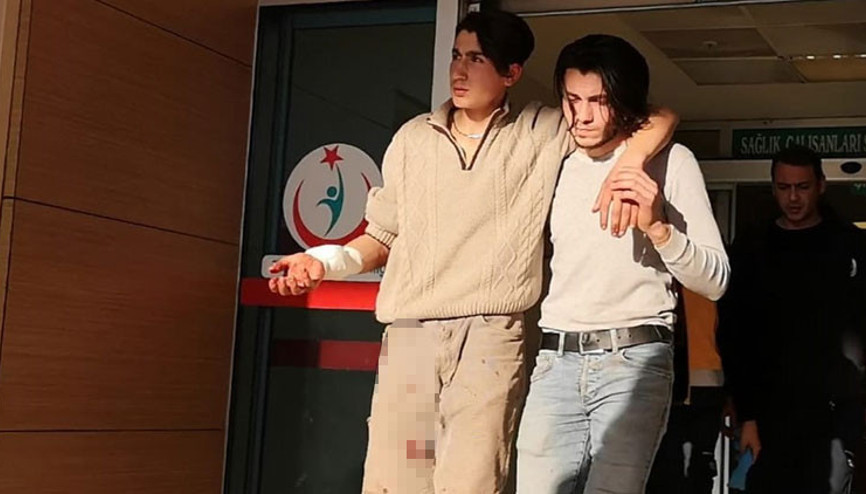Testereli saldırgan dehşet saçtı