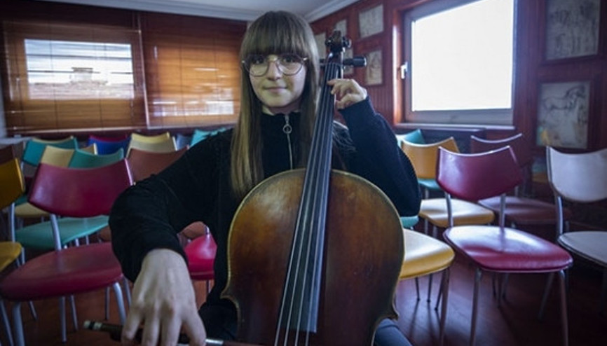 Viyolonselde Çekya’nın birincisi oldu Viyolonselde Çekya’nın birincisi oldu