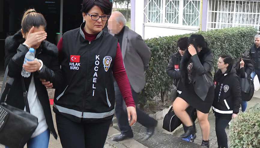 Kocaelide yüz kızartan operasyon Kiraladıkları ev mühürlendi