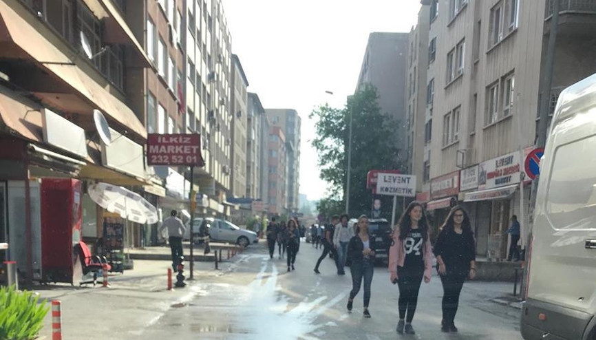 Kaldırımda işyeri işgali