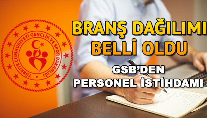 Gençlik ve Spor Bakanlığına 3 bin 243 sürekli işçi alımı yapılacak Başvuru şartları neler