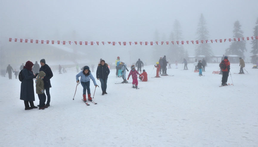 Hafta sonu için geldiler Adım atacak yer kalmadı