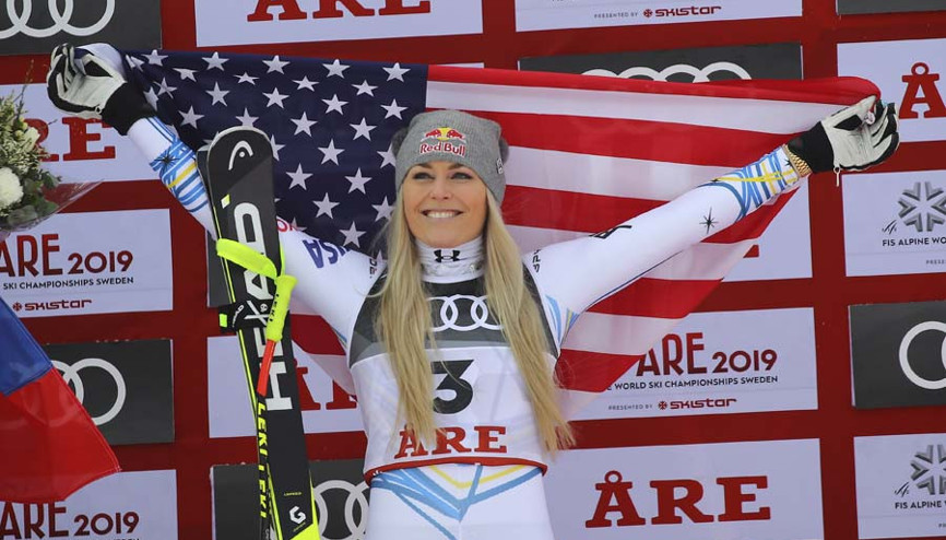 Lindsey Vonn kariyerini bronz madalyayla tamamladı