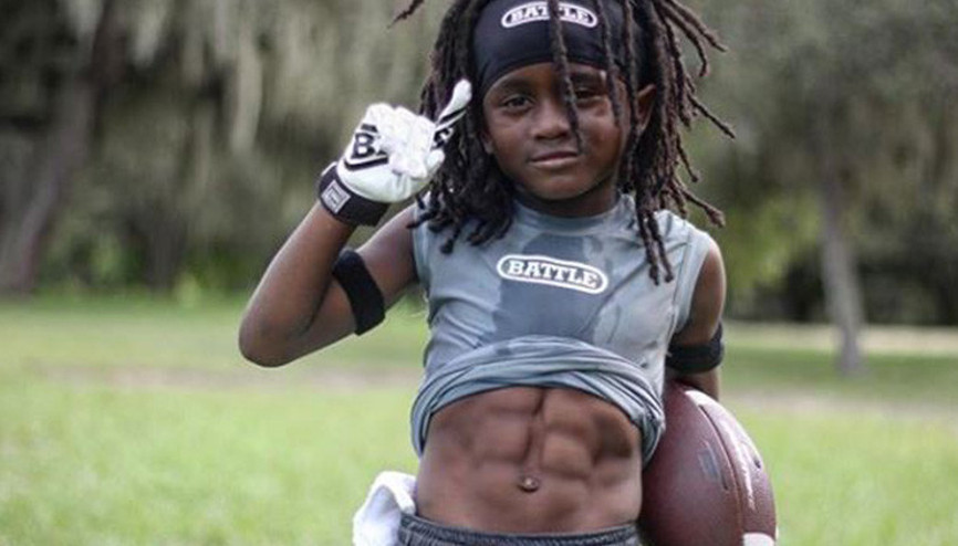 Herkes onu konuşuyor 7 yaşında Usain Bolta rakip...