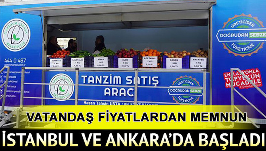 Tanzim satış noktaları nerede İBB 34 ilçede tanzim satış noktası açtı