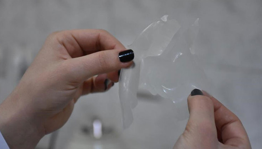 Üniversite öğrencileri yenebilir plastik üretti